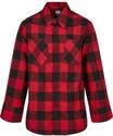 Langarm-Poloshirt URBAN CLASSICS "Urban Classics Herren Boys Checked Flanell...