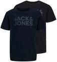 Jack & Jones Junior T-Shirt "JJECORP LOGO TEE SS CN 2PK MP NOOS JNR" Packung, 2...