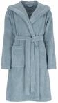Bademantel BUGATTI Gr. M, blau, M, 50% Baumwolle, 50% Polyester, Hausm&auml;ntel,