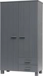 WOOOD Garderobenschrank "Dennis" mit Kleiderstange, viel Stauraum, B 111 cm x H...