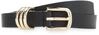 Lederg&uuml;rtel HUGO "Nyna-Loop-G Sz20", Damen, Gr. 80, schwarz 001, Leder,...