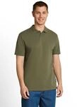 Poloshirt TOM TAILOR DENIM, Herren, Gr. XXL, oak leaf gr&uuml;n, Single Jersey,