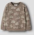 Sweatshirt NAME IT "NMMVARON f&uuml;r Jungen mit Alloverprint und Rippb&uuml;ndchen",...