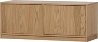 WOOOD Lowboard "Modulair mit Eichenfurnier und Druckmechanismus B 110 x T 40 x...