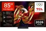 TCL Mini-LED-Fernseher "85C8LX1", Energieeffizienz: E (A-G), schwarz, 85 &prime;&prime;,
