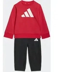Trainingsanzug ADIDAS SPORTSWEAR "I BL FT JOG 240", M&auml;dchen, Gr. 74, pure ruby,