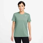 T-Shirt NIKE "W NK DF RLGD SS TEE", Damen, Gr. S, gr&uuml;n (steam, wei&szlig;), Jersey,