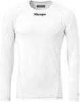 Langarmshirt KEMPA "Longsleeve ATTITUDE Kids", M&auml;dchen, Gr. 116, wei&szlig;,