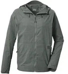 Funktionsjacke KILLTEC "KOS 182 MN JCKT", Herren, Gr. S, grau (mittelgrau),