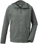 Funktionsjacke KILLTEC "KOS 182 MN JCKT", Herren, Gr. S, grau (mittelgrau),
