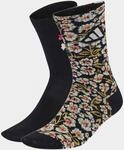 Funktionssocken ADIDAS PERFORMANCE "W FARM 2PP", Damen, Gr. L, multicolor,...