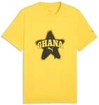 T-Shirt PUMA "Ghana ftblCulture T-Shirt Herren", Herren, Gr. S, pel&eacute; gelb...