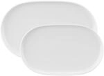 Seltmann Weiden Servierplatte "Servierplatten-Set Sento Home 2er Set wei&szlig;"