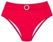 Highwaist-Bikini-Hose S.OLIVER "Beverly", Damen, Gr. 40, N-Gr, rot,