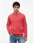 Strickpullover TOMMY JEANS "TJM SLIM FIT LIGHT SWEATER", Herren, Gr. S, anthem...