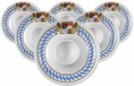 Seltmann Weiden Eierbecher "Eierbecher mit Ablage Compact Bayern &oslash; 12,5 cm 6er Set