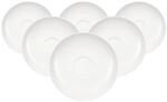 Villeroy & Boch Untertasse "Kaffee-/Teeuntertassen Anmut &oslash; 15 cm 6er Set wei&szlig;"