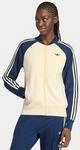 Outdoorjacke ADIDAS ORIGINALS "SST CLASSIC TRACK", Damen, Gr. XS, warm vanilla,...