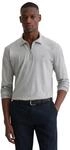 Langarm-Poloshirt MARC O'POLO "Jersey regular fit aus reiner Bio-Baumwolle",...