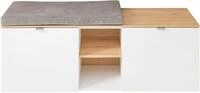 Innostyle Schuhschrank "Bari Schuhbank inkl. Sitzkissen, BxHxT 128x50x38 cm" 1...