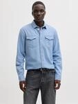 Jack & Jones Langarmhemd "JJESHERIDAN SHIRT L/S NOOS" mit angesetzter Brusttasche