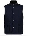 Steppweste GANT "Steppweste CLASSIC QUILTED VEST", Herren, Gr. L, blau,...