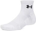 Under Armour Sportsocken "UA PERFORMANCE COTTON 3P QTR" Packung, 3 Paar tlg. f&uuml;r