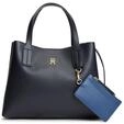 Tommy Hilfiger Henkeltasche "TH ICON MINI SATCHEL" Damen Tragetaschem Umh&auml;ngetasche