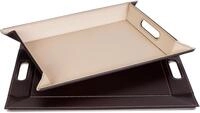 freeform Tablett "DUO, 2-farbiges Wendetablett, Tablett und Tisch-Set in einem,