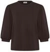 Longtop SOAKED IN LUXURY "T-shirt SLIeste", Damen, Gr. L, braun (chocolate...
