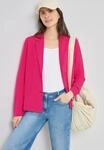 Jackenblazer CECIL, Damen, Gr. L (42), beetroot pink, Jersey, 66% Viskose, 30%