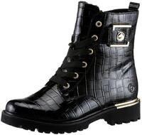 Schn&uuml;rstiefelette REMONTE, Damen, Gr. 38, gold (schwarz, goldfarben),