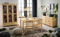 M&ouml;bilia Essgruppe "Chur" Set, 5 Stk. tlg. gefertigt aus massivem Kiefernholz