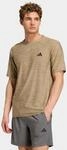 T-Shirt ADIDAS PERFORMANCE "WORKOUT ESSENTIALS FLEX", Herren, Gr. L, khaki three