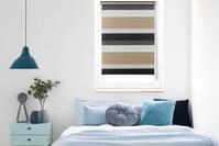 mydeco Doppelrollo "Just-Triple" Lichtschutz ohne Bohren freih&auml;ngend