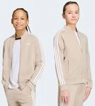Outdoorjacke ADIDAS ORIGINALS "SST", Kinder, Gr. 140, beige (khaki three),