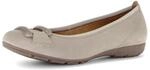 Ballerina GABOR "Sportliche Ballerina", Damen, Gr. 35, beige, Schuhe Ballerina