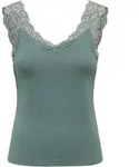 Spitzentop ONLY "ONLLUNI TANK TOP WITH LACE DETAIL CS JRS", Damen, Gr. XS,...