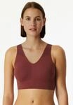 Schiesser Bustier "Invisible Soft Lace" herausnehmbare Pads, Spitzeneinsatz,
