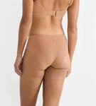 Hipster SLOGGI "ZERO Feel Pure", Damen, Gr. S, beige (nostalgic braun), Single