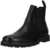 Stiefelette CLARKS "Berwick Easy", Herren, Gr. 41, schwarz, Leder, Schuhe