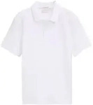Poloshirt TOM TAILOR, Jungen, Gr. 152, wei&szlig;, Single Jersey, Obermaterial: 100%