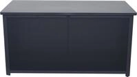 Siena Garden Kissenbox Gestell aus Aluminium, Ranotex Bezug, 159x79x83cm anthrazit