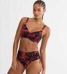 Triumph B&uuml;gel-Bikini-Top "Summer Palm W 01" Minimizer - verkleinert die Brust
