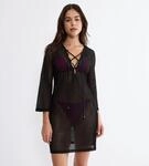 Triumph Strandkleid "Beach MyWear Crochet Short Dress" weiches H&auml;keldesign