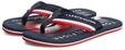 Zehentrenner TOMMY HILFIGER "PATCH HILFIGER BEACH SANDAL", Herren, Gr. 39,