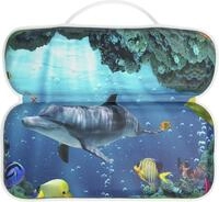 Sanilo Nackenkissen "Badewannenkissen Delphin" bequem, rutschfest, kr&auml;ftige...