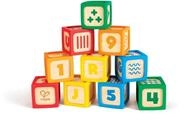 Spielbausteine HAPE "ABC-Spielsteine", bunt, Spielbausteine, Kinder, Holz, aus Holz