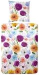 Primera Bettw&auml;sche "Mako-Satin-Bettw&auml;sche Summer Time" 2 Stk. mit bunten...