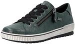Sneaker REMONTE, Damen, Gr. 36, gr&uuml;n, Leder, Schuhe Sneaker, Schn&uuml;rschuh,
